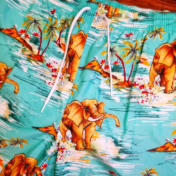 Polo Ralph Lauren "Tropical Elephant" trunks 2xl - Picture 2 of 4